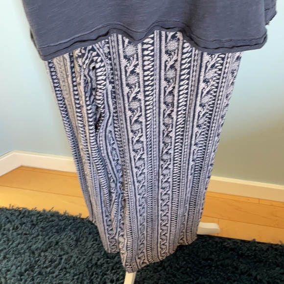 Monsoon Flowy elastic band pants M w/Shirt - Picture 2 of 5